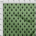 thumbnail image 3 of oneOone Viscose Jersey Green Fabric Asian Ikat Diy Clothing Quilting Fabric Print Fabric By Yard 60 Inch Wide-7273, 3 of 4