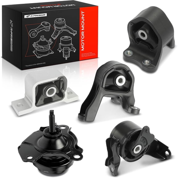 A-Premium 5PCS Engine Motor Mount and Transmission Mount Set Compatible with Honda Element 2003-2006 2.4L, 4WD, Automatic Transmission