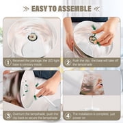 BZSMCE Table Lamp Creative Springtime Friendship Pattern Simple Pattern Night Light