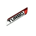 thumbnail image 2 of Flmtop 3D Metal TURBO Turbocharged Car Sticker Logo Emblem Badge Car Styling Decals, 2 of 9