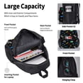 thumbnail image 4 of Fotbe Gamepads Set Escolar 3 en 1 para Niños - Mochila Duradera con Lonchera Aislante y Estuche para Lápices - Mochila Escolar para Niños y Niñas, 4 of 7
