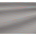 thumbnail image 4 of oneOone Viscose Jersey Tissu Imprimé à Rayures Multicolores BTY 60 Pouces de Large, 4 of 4