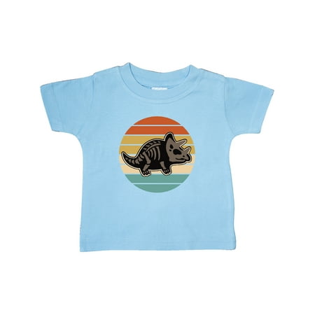 

Inktastic Dinosaur Triceratops Skeleton Vintage Gift Baby Boy or Baby Girl T-Shirt
