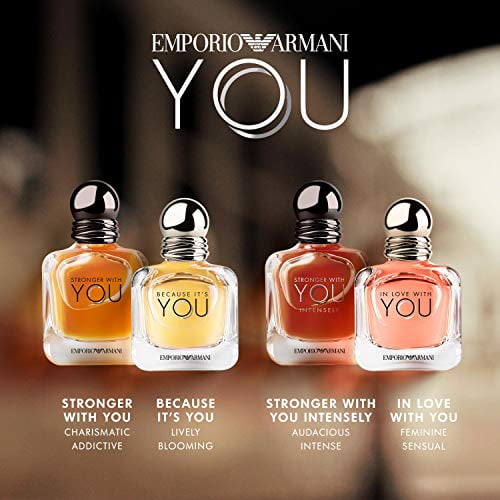 Emporio Armani Perfume Because It s You 3.4 oz EDP Spray Walmart