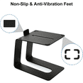 thumbnail image 4 of Desktop Speaker Stand Universal Anti-Slip with Vibration Absorption Pads Speakers Metal Holder, 4 of 8