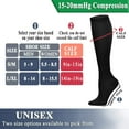 thumbnail image 7 of Compression Socks for Women and Men Circulation (3 Pairs) - Best for Nursing,Running,Travel Knee High Socks, 7 of 7