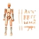 thumbnail image 2 of Titan 13 Action Figure, T13 Action Figure Robot, Stikbot Toys with Weapon Accessories, 3D Printed Action Figures Toys, Multi-jointed Movable Stick Bots Articulated Robot Dummy, Bot Figures, 2 of 3
