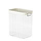 thumbnail image 2 of Recipiente hermético grande para almacenar alimentos en la cocina: recipiente de plástico transparente para cereales y alimentos secos con boca ancha, apilable para organizar la despensa., 2 of 2
