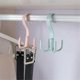 thumbnail image 2 of 3pcs Rotatable Coat Hooks Four Claw Hooks Hanging Hats Hanging Bags 5.51lbs(MAX), 2 of 4