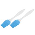 thumbnail image 1 of Bakery Plastic Handle Basting Grilling Tool Oil Condiment Pastry Brush Blue 2pcs, 1 of 5