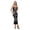 wei163-Black1-Womens Dress, variant on IWRICH Women's Printed Skeleton Strappy Slit Dress Sleeveless Long Dress for Halloween Parties and Dates