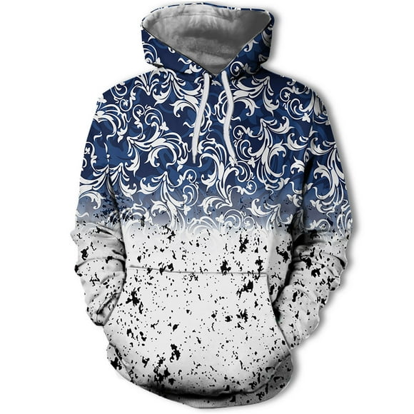 CEHVOM Camouflage Hoodie Pullover Long Sleeve Fashion Men's Hoodie Sweater