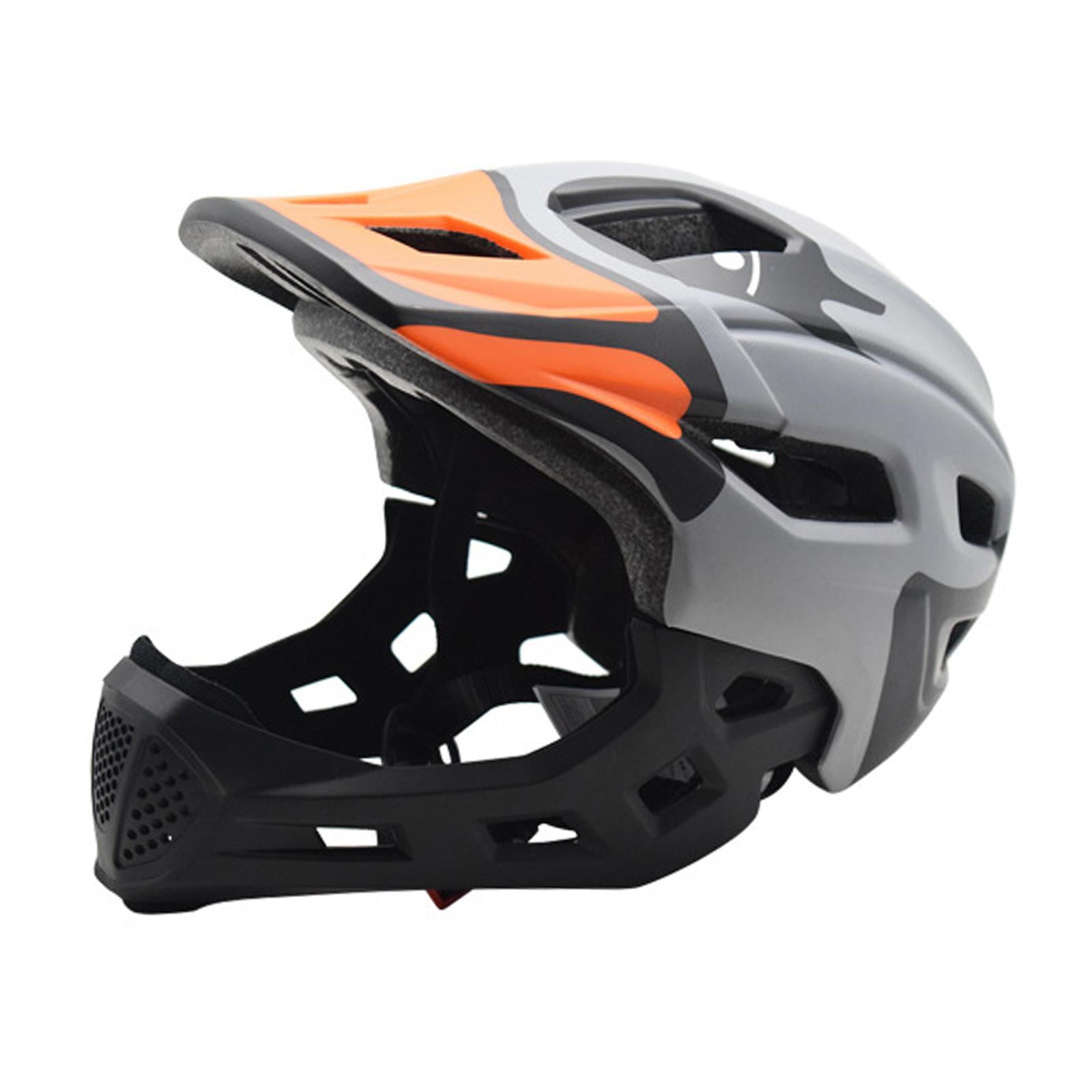 funtasica Mountain Bike Helmet Cycling Helmet Comfortable Lightweight Detachable Accessories Protector Bike Helmet Gray