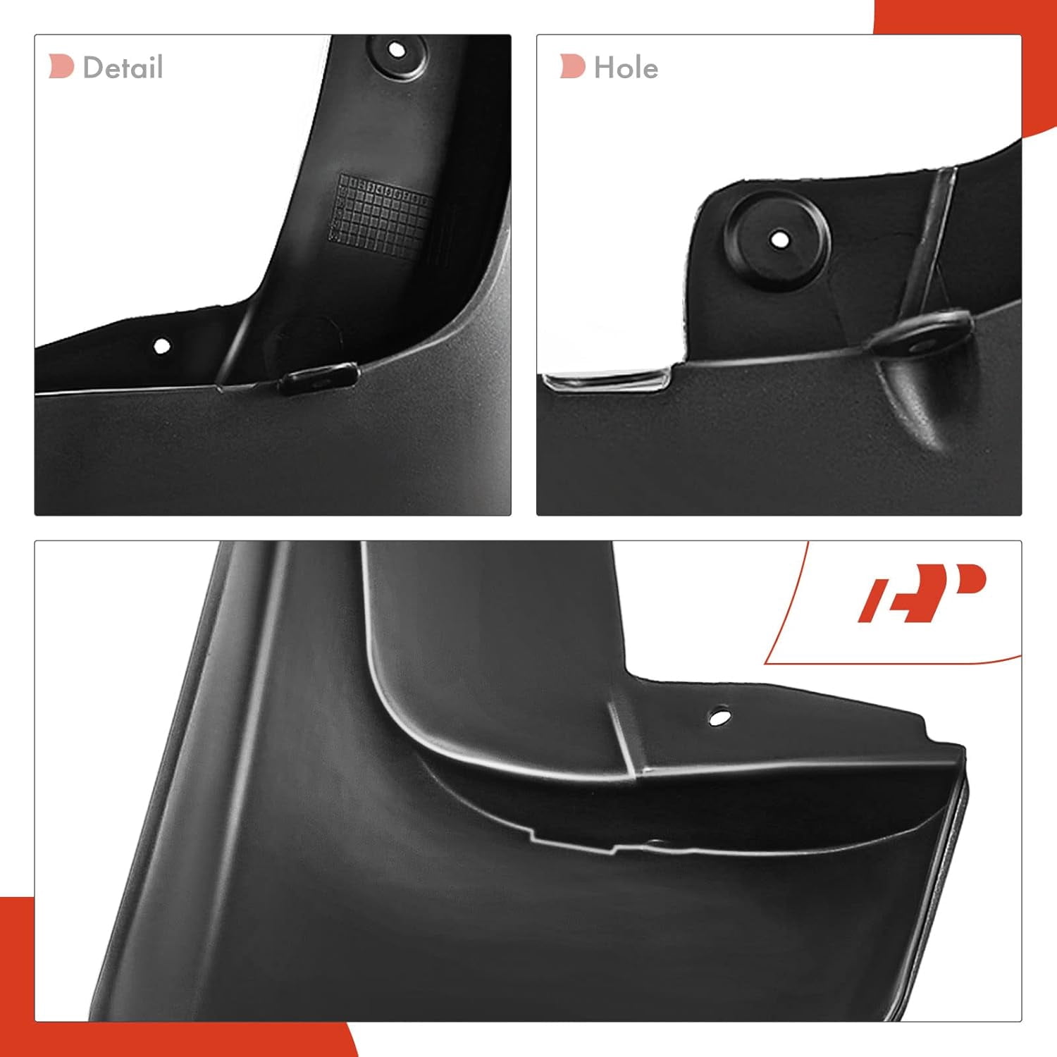A-Premium Splash Guards Mud Flaps Mudguards Compatible with Toyota 4Runner 2010-2019 Front & Rear 4-Pcs