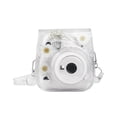 thumbnail image 2 of Flower Pattern Portable Transparent Camera Bag Pouch Carrying Case for Polaroid Mini 11/9/8-Transparent, 2 of 5