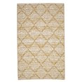 thumbnail image 1 of Erbanica 6' x 9' Indoor Outdoor Ochre Palm Beach Reversible Plastic Rug, 1 of 5