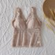thumbnail image 1 of Chaleco de encaje para mujer, de primavera y verano, con escote en V, largo medio, espalda cruzada, ropa exterior, parte inferior que combina con todo, 1 of 6
