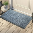 thumbnail image 3 of A1HC First Impression HELLO 24" X 36" Eco-Poly Indoor/Outdoor Mat, 3 of 11