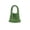 Green, variant on Woven Tote Bag 13x7.9 Inch Lightweight Cotton Rope Handbag Compact Hollow Woven Purse for Daily Beach Vacation Shopping Casual Use