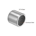 thumbnail image 3 of Uxcell 5/8x13/16x3/4" Needle Roller Bearings Open End Full Complement Drawn Cup ST14 Steel Silver Tone 1pcs, 3 of 5