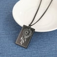 thumbnail image 4 of EUEAVAN Black Moon Dream Catcher Pendant Stainless Steel Necklace Jewelry, 4 of 7