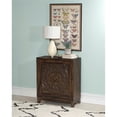 thumbnail image 2 of Pemberly Row Armoire d'Appoint Traditionnelle en Bois, Brun Foncé, 2 of 13