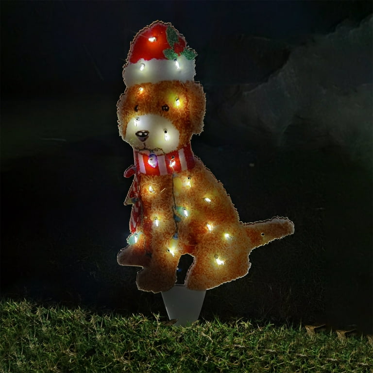  Dazzling Deals Christmas Solar Dog Computer Sitter