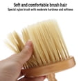 thumbnail image 1 of Cepillo para Plumero de Cara y Cuello, Cepillo de Limpieza de Cabello de Madera, Herramienta de Peluquería para Salón, Peluquero, Cúelo, Cara, Corte de Pelo, 1 of 7
