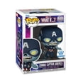 thumbnail image 2 of Funko Pop Exclusivo Funko Shop Marvel What If Capitan America Zombie sin escudo Funko Pop, 2 of 3
