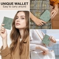 thumbnail image 7 of FALAN MULE Small Wallets Woman Slim RFID Blocking Mini Credit Card Holder, 7 of 7