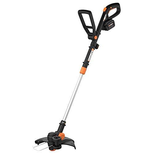 Worx WG170.3 GT Revolution 20V PowerShare 12 Grass Trimmer Edger Mini Mower 4.0Ah Battery and Charger Included Black and Orange Walmart