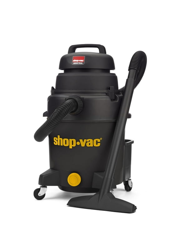 Shop-Vac 10 Gallon 6.0 Peak HP Industrial Wet Dry Vacuum, Black, Model 9258106