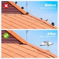 thumbnail image 3 of Reflective Wind Powered Bird Deterrent Spinners for Garden Rooftop-2pcs-, 3 of 5