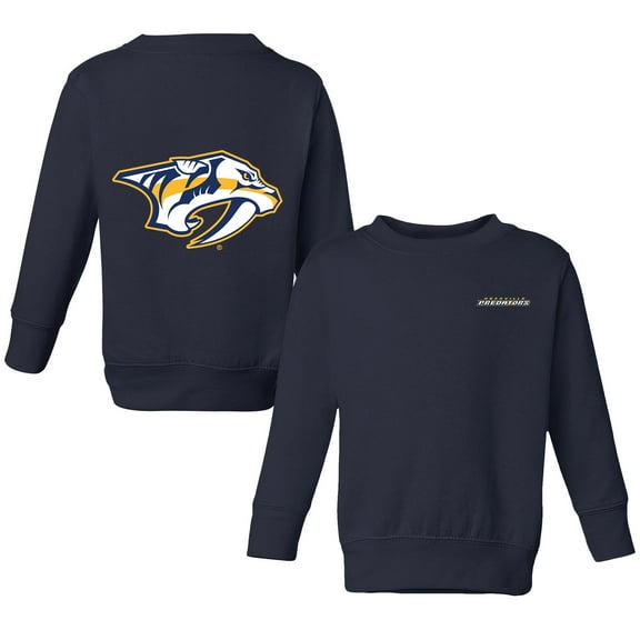 Toddler Chad & Jake Navy Nashville Predators Pullover Sweatshirt