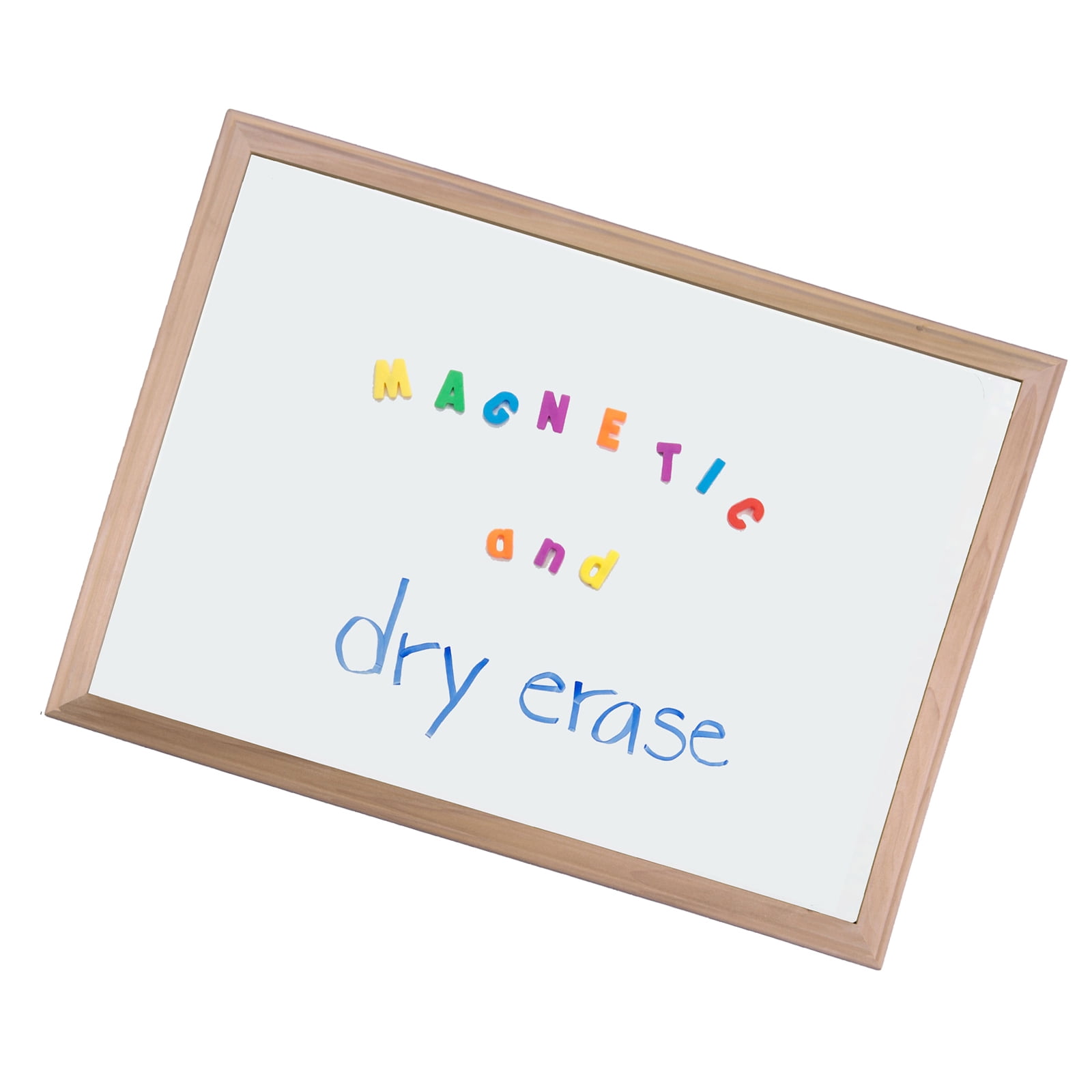 Crestline Products Wood Framed Magnetic Dry Erase Board, 18" x 24"