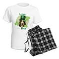 thumbnail image 4 of CafePress - St. Patrick Basset Women's Light Pajamas - Women's Short Sleeve Print T-Shirt and Pants Light Cotton Pajama Set, 4 of 7