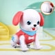 thumbnail image 2 of Perro robot de juguete que camina y ladra con luz, juguete electrónico para mascotas para niños, niñas y niños, color rosa, 2 of 5