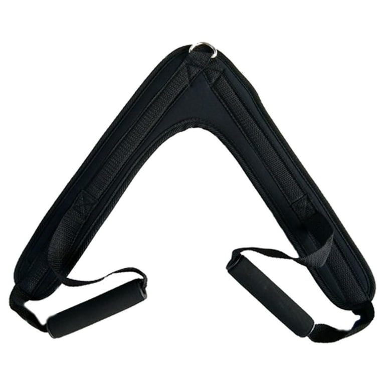 Nylon Abdominal Harness Shoulder Strap Belt Muscle Training
