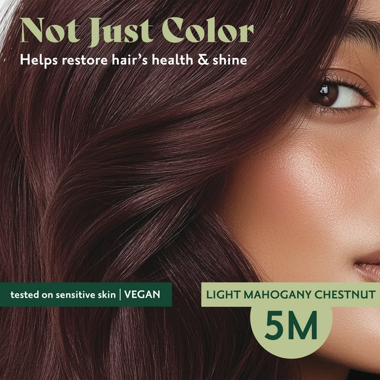 Herbatint Hair Dye - Permanent Haircolor Gel 5M Light Mahogany