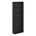 thumbnail image 1 of Pemberly Row Free Standing 6-Tier Open Storage Bookcase in Espresso, 1 of 6
