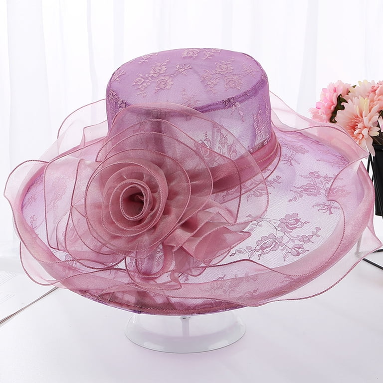Paris Magenta Fascinator Hat – Elegant Organza Headpiece for Wedding & Derby Raspberry Magenta Pink Mini Pillbox Kentucky Derby  main image 2