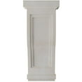 thumbnail image 2 of Ekena Millwork 7 1/2"W x 8"D x 17"H Traditional Recessed Wood Vintage Decor Corbel, Chalk Dust White, 2 of 6