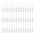 thumbnail image 1 of Uxcell Aiguille de Distribution à Pointe Émoussée pour Pistolet à Colle Liquide, 27G 1 Pouces, 60 Pcs (Transparent), 1 of 5