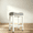 Gray, variant on TrumanPick Saddle Bar Stool, Steel Frame with Footrest & Padded Seat for Kitchen Counter