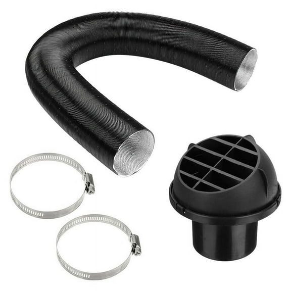 75mm Heater Duct Hose Pipe Air Duct Air Vent Outlet Hose Clip for Eberspach Crude Oil-Parking Heater