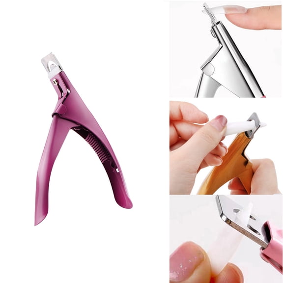 Nail Tools Durable Stainless Steel Manicure Instruments for French DIY Light U Shaped Scissors Quality