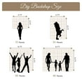 thumbnail image 6 of LAGarden 12 Pcs Gold Shimmer Wall Backdrop Panels Square Sequin Party Decoration 3x4 ft, 6 of 9