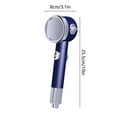 thumbnail image 2 of Yonrjhukm Daispray High Pressure Handheld Shower Head, Universal Pressurized Showerhead with 3 Modes, Water Saving Function, and Easy Installation, Ideal for Low Water Pressure Homes, 2 of 8