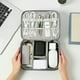 thumbnail image 3 of GOOHOCHY Organizador de accesorios electrónicos Organizador Cable de viaje Bolsa de almacenamiento de accesorios digitales, 3 of 7