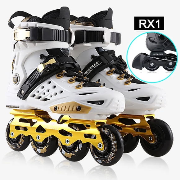 Original Roselle Size 35 to 46 Inline Roller Skates Professional Adult Kids Roller Skating Shoes Slalom Sliding FSK Patines